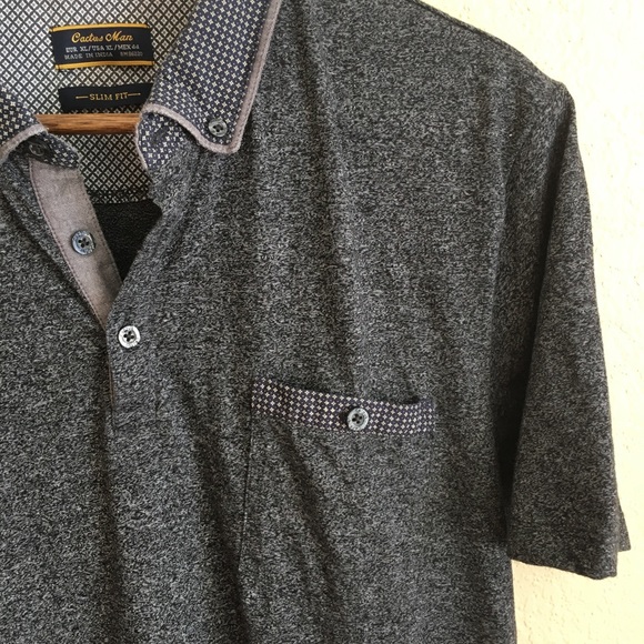 NWOT Cactus Man polo shirt XL - Picture 3 of 7